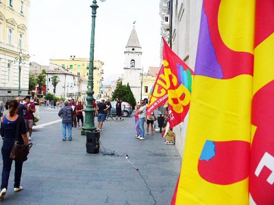 Manifestazione USB Benevento