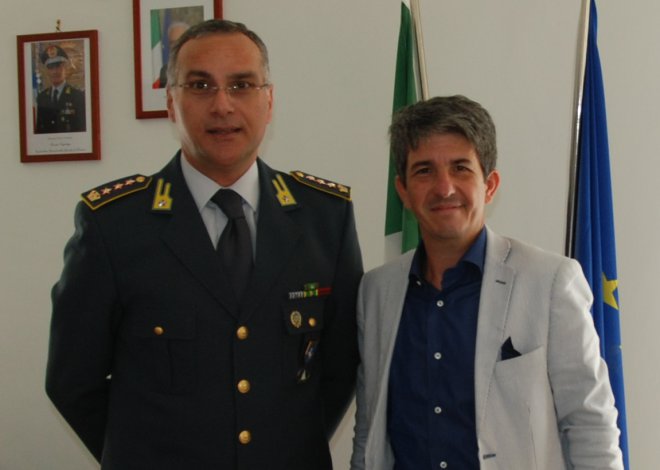 Colonnello Migliozzi e il Procuratore Aggiunto Conzo