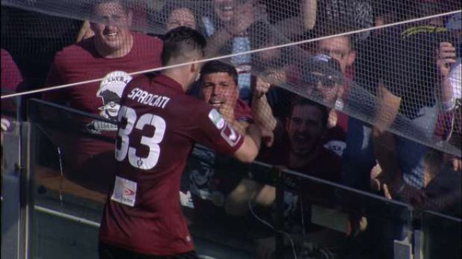 Salernitana 2-1 Latina, Giornata 36 Serie B ConTe.it 2016/17