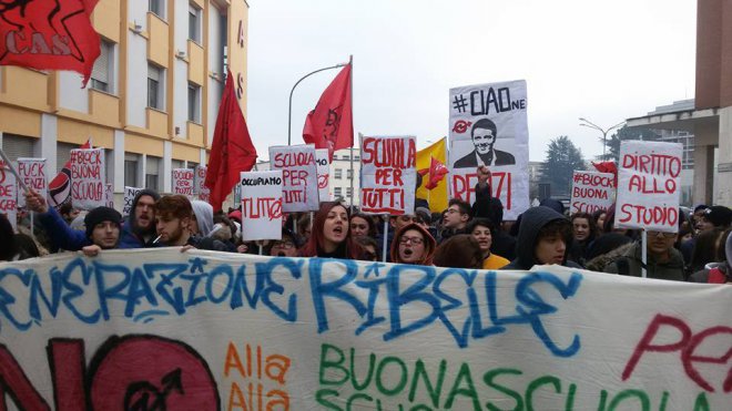 Protesta Studenti 6 dicembre