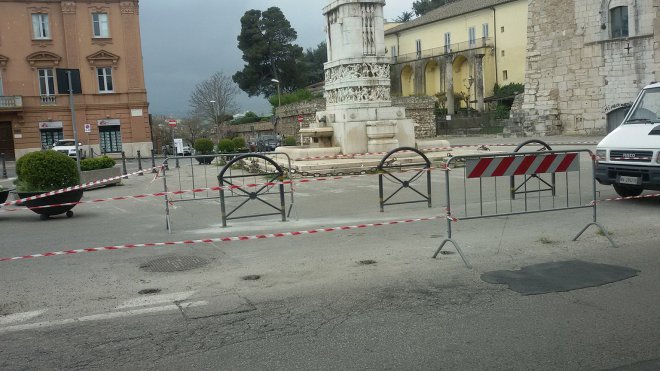 Lavori Piazza Castello