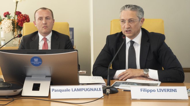 Confindustria Benevento. Filippo Liverini e Pasquale Lampugnale