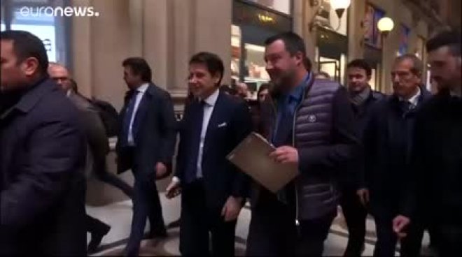 Giuseppe Conte e Matteo Salvini