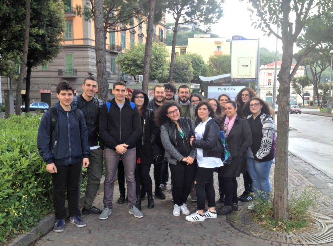 Il Forum dei Giovani di Montesarchio a Napoli per il Comicon (24 aprile 2016)