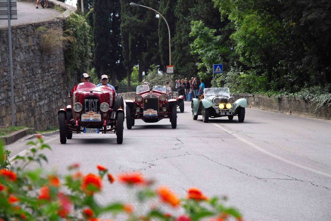 Raduno auto d'epoca