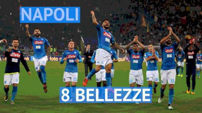 Serie A, Napoli 8 bellezze