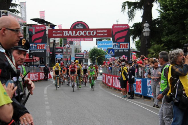 Arrivo Giro San Giorgio