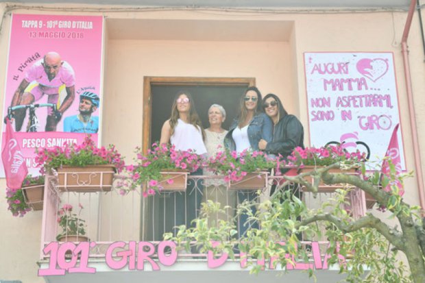 Balconi in rosa
