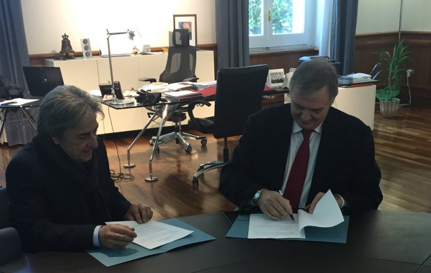 Firma accordo Unisannio e Comune di Tufo