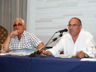 Vicenda Gaveli conferenza stampa luglio 2008 - Michele Spina e Maurizio Ionico