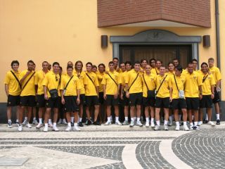 La rosa del Benevento 2008/2009 partita per il ritiro