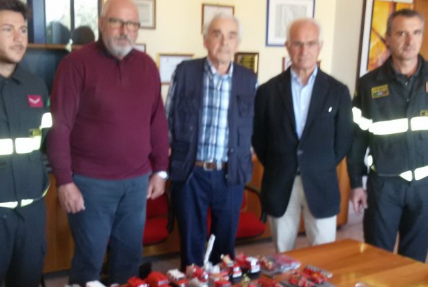 Vigili del Fuoco, collezione donata
