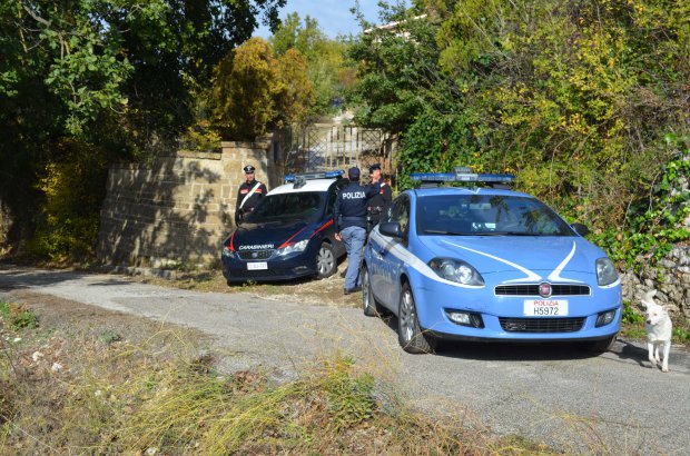 Il luogo del tentato furto