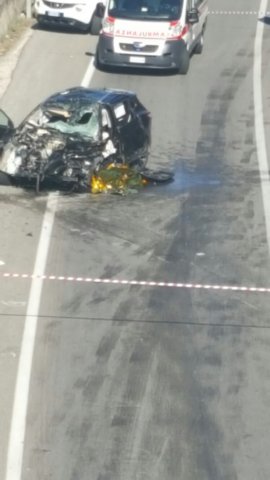 incidente, il suv coinvolto 