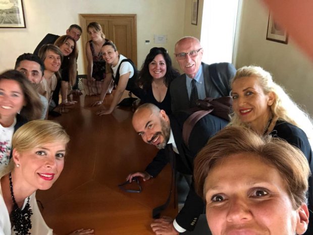 Riunione Commisione foto tratta dal profilo fb della senatrice Ricciardi