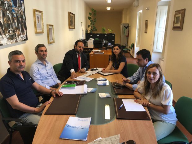 incontro tra Comune e Gesesa