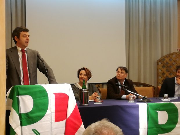 Benevento. Il guardasigilli Andrea Orlando, candidato alla segreteria PD
