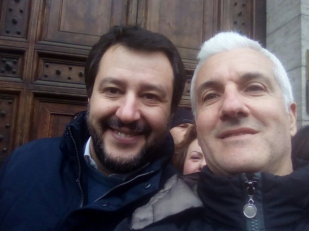 Salvini e D'Agostino
