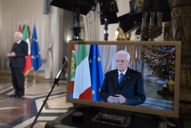 Il Presidente della Repubblica Sergio Mattarella 