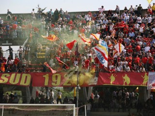 I tifosi della Curva Sud