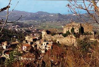 Veduta del centro storico di Limatola