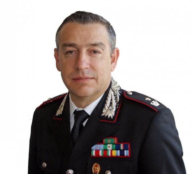 Maggiore Madaro comandante Carabinieri Montesarchio