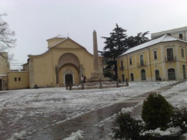 Neve piazza Santa Sofia