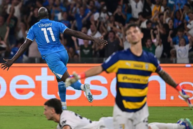 Il Napoli ribalta il Parma nel recupero, Lukaku in gol – foto Image – (ITALPRESS)