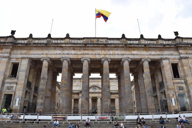 Colombia - Bogotà Edificio pubblico nel quartiere Chapinero