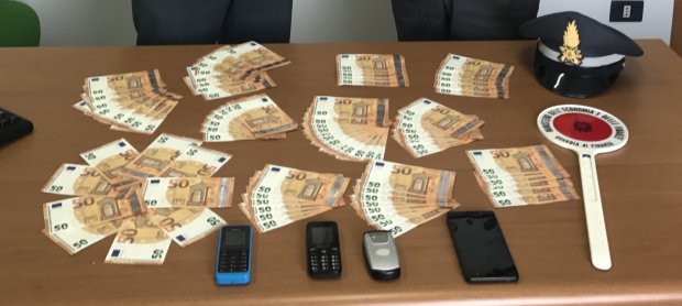 Banconote false sequestrate dalla Guardia di Finanza