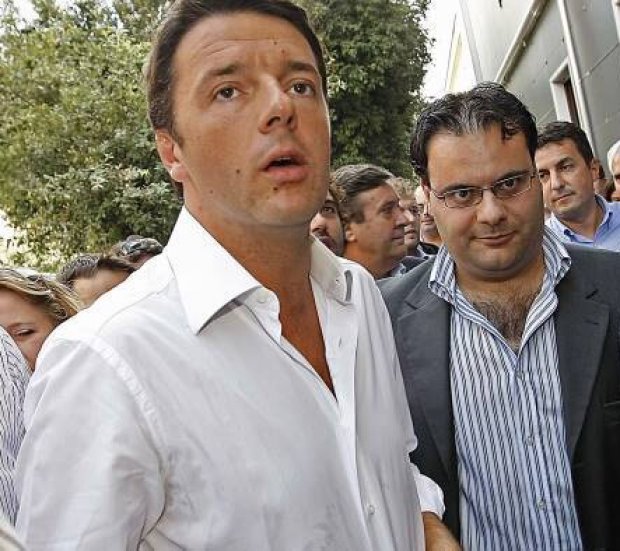 Antonio Iesce con Matteo Renzi