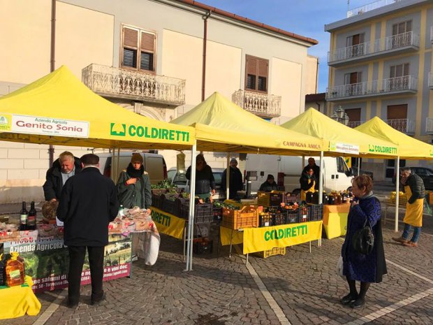 Campagna Amica, mercatino Coldiretti