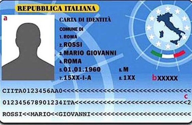 carta identita'