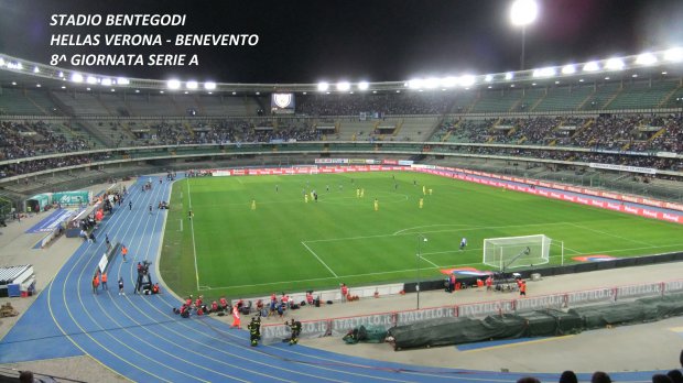 Hellas Verona - Benevento, 8^ giornata di campionato