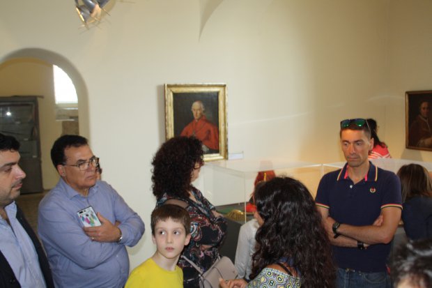 Turisti alla Rocca dei Rettori 2 giugno 2019