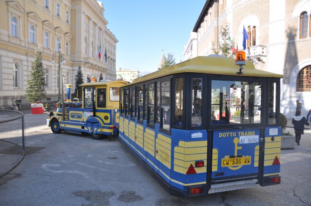 Benevento. Il trenino turistico