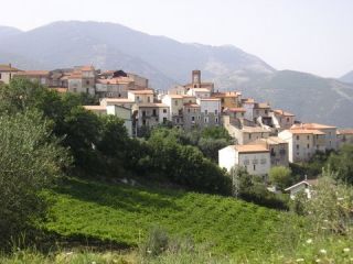 Veduta di Campoli del Monte Taburno