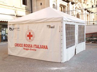 Gazebo della Croce Rossa