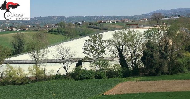 Discarica di Calvi (Benevento) sequestrata dai Carabinieri