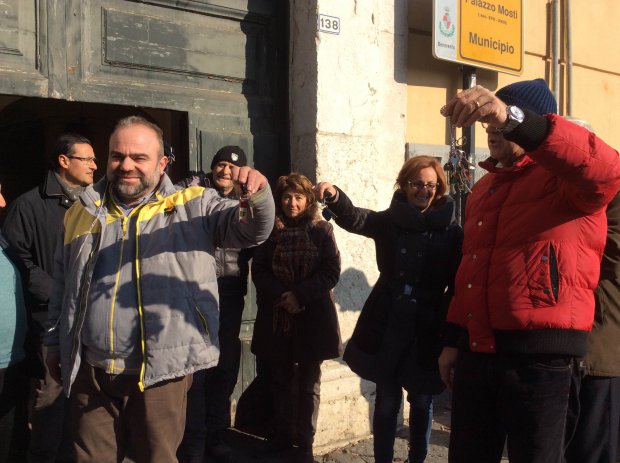 Protesta chiusura Ponte San Nicola