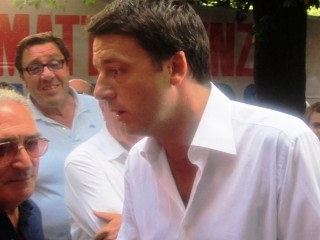 Matteo Renzi a Benevento (26 settembre 2012). Foto il Quaderno.it