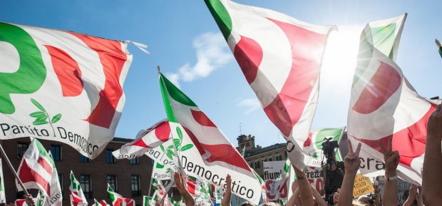 Manifestazione Pd