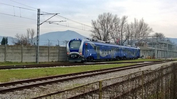 EAV, il nuovo treno. Foto: ilpendolaremagazine.it