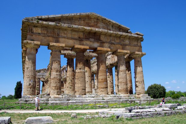 Paestum (Salerno) Tempio Di Nettuno