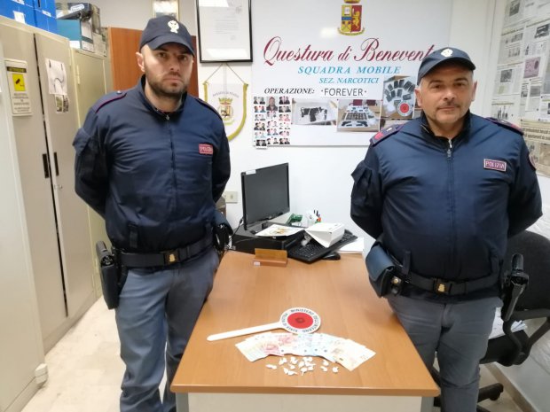 Cocaina sequestrata dalla Polizia