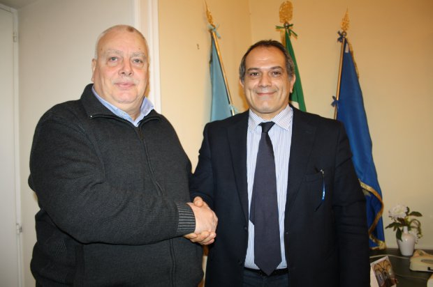 Incontro in Provincia con il commissario delegato per l'emergenza alluvione nel Sannio Giuseppe Grimaldi