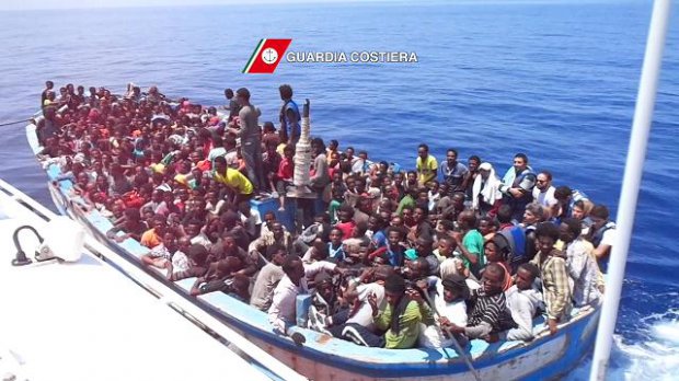 Guardia costiera, 888 migranti in salvo a 35 miglia dalle coste libiche (foto di archivio)