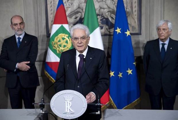 Il presidente della Repubblica Sergio Mattarella