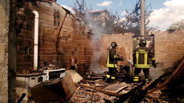 Incendio Castelpagano