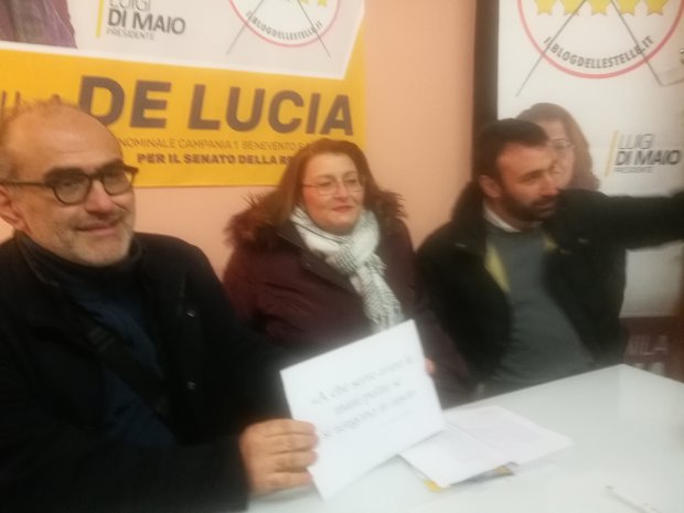 Danila De Lucia, candidata al Senato per il Movimento 5 Stelle